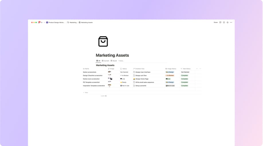 Notion Templates for Product Designers | DesignerUp