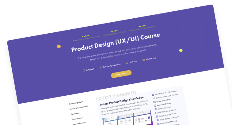 Learn UX/UI and Product Design Online | DesignerUp