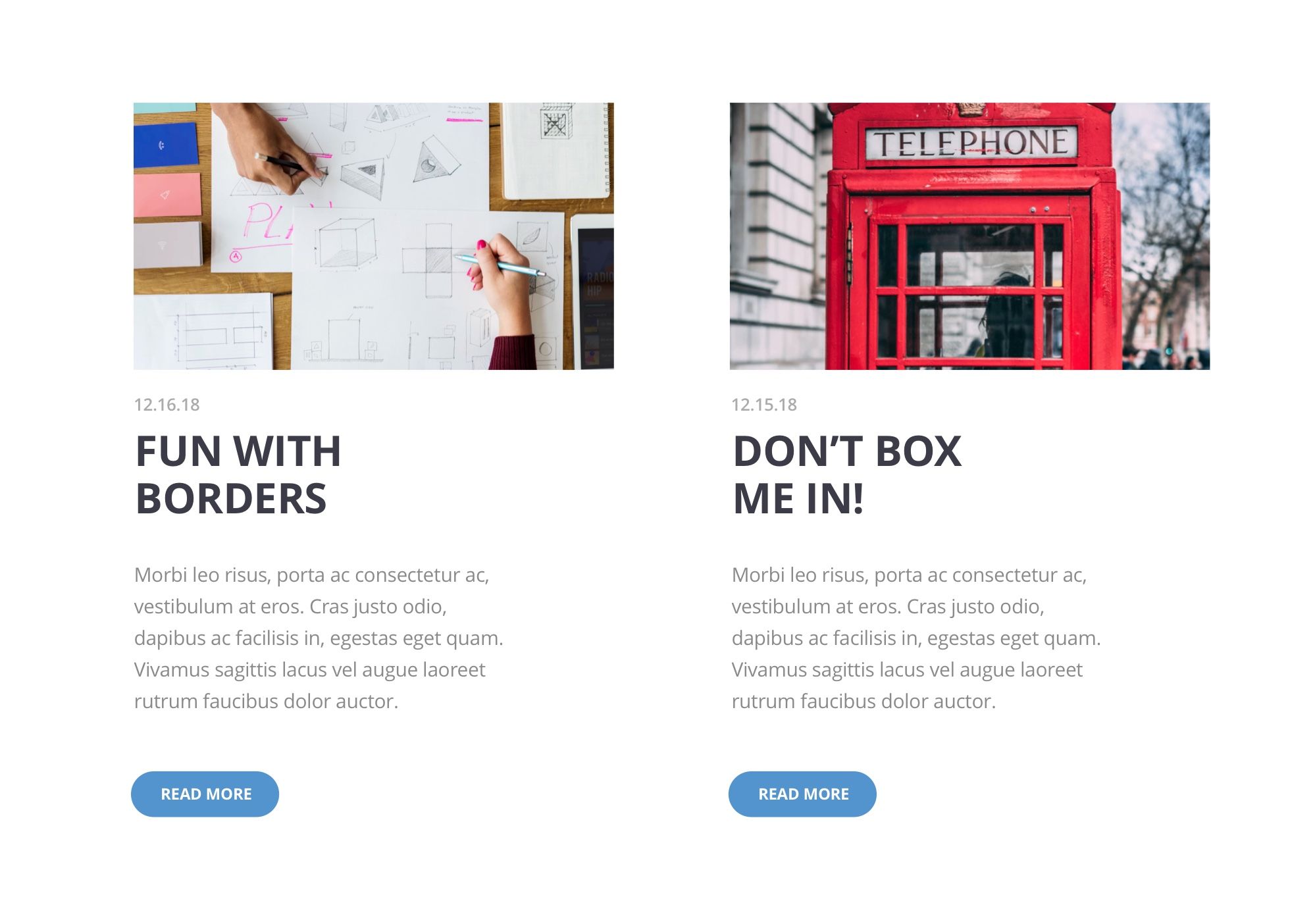 UI Design in Practice Series: Containers, Boxes and Borders