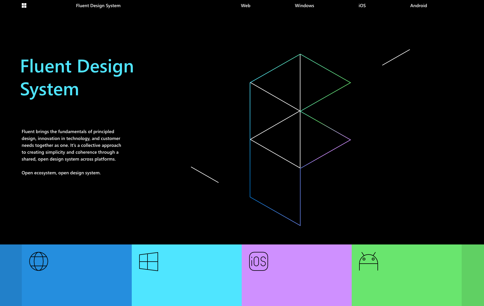 Microsoft Fluent Design System