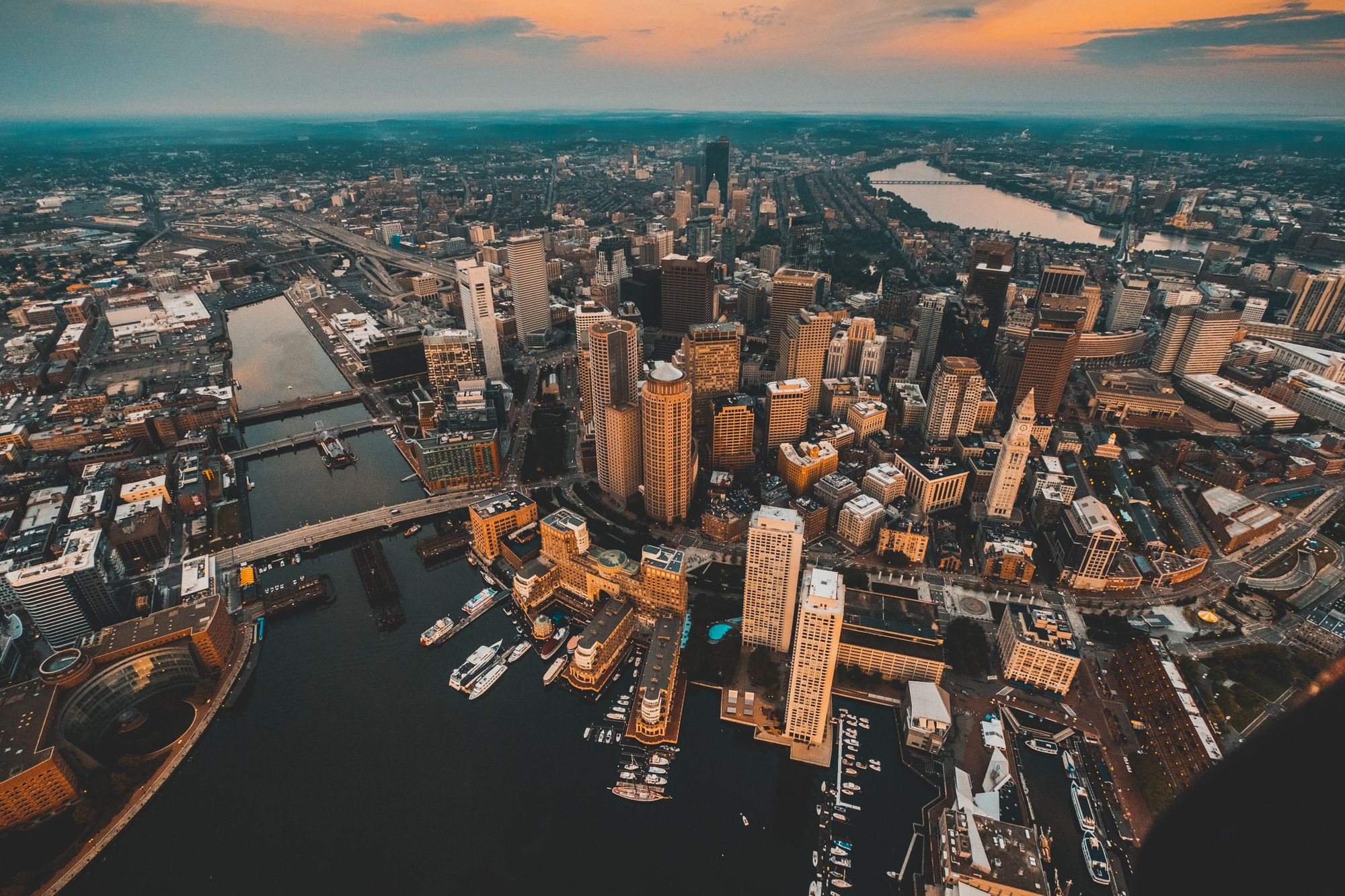 Photo of the Boston City Skyline