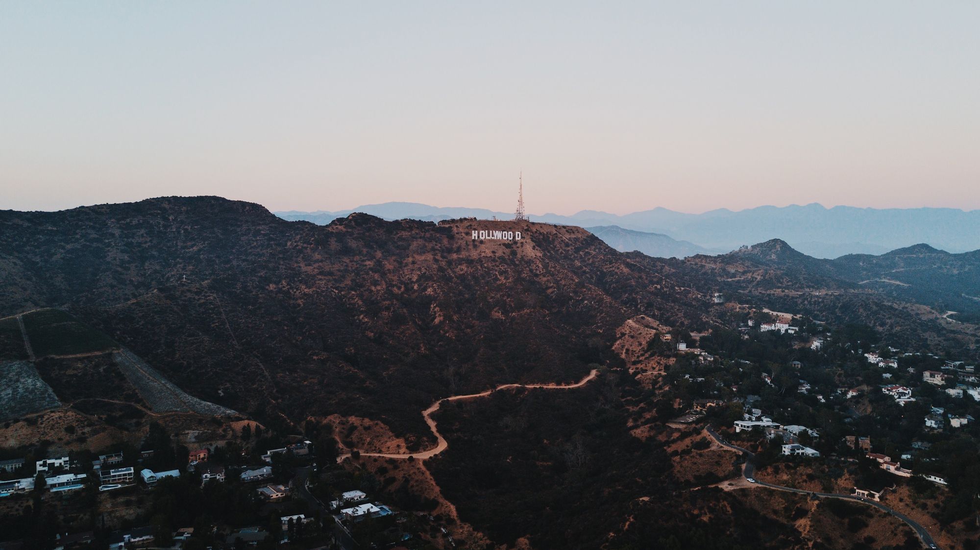 Photo of the Hollwood side in Los Angeles California