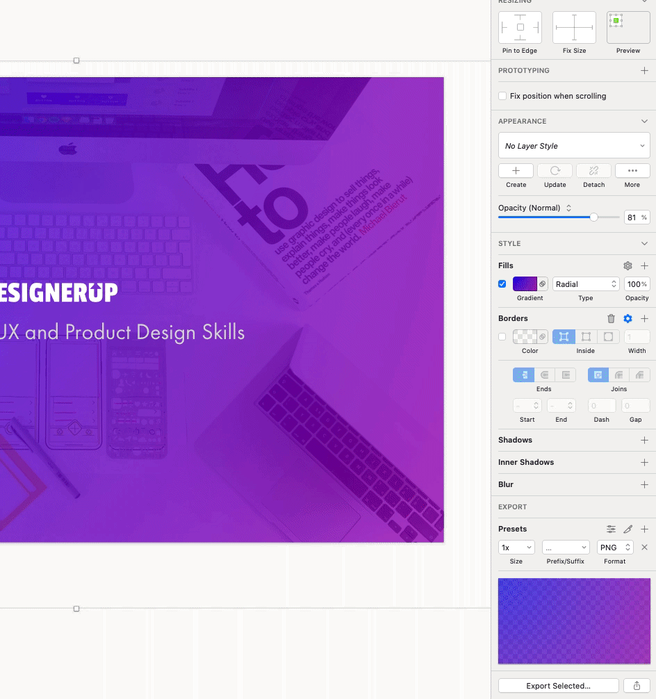 How to change color model in Sketch