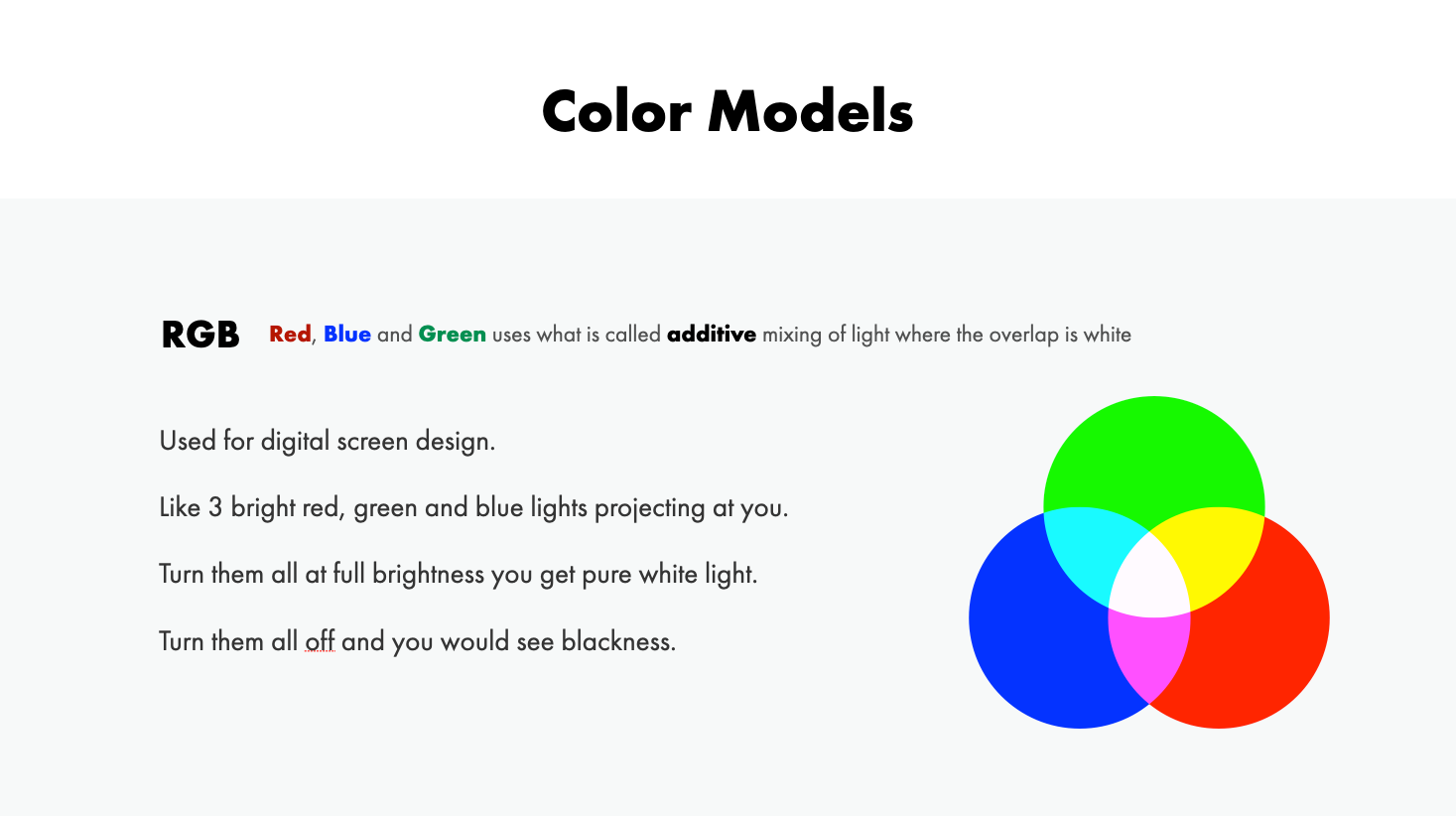 RGB Color Model
