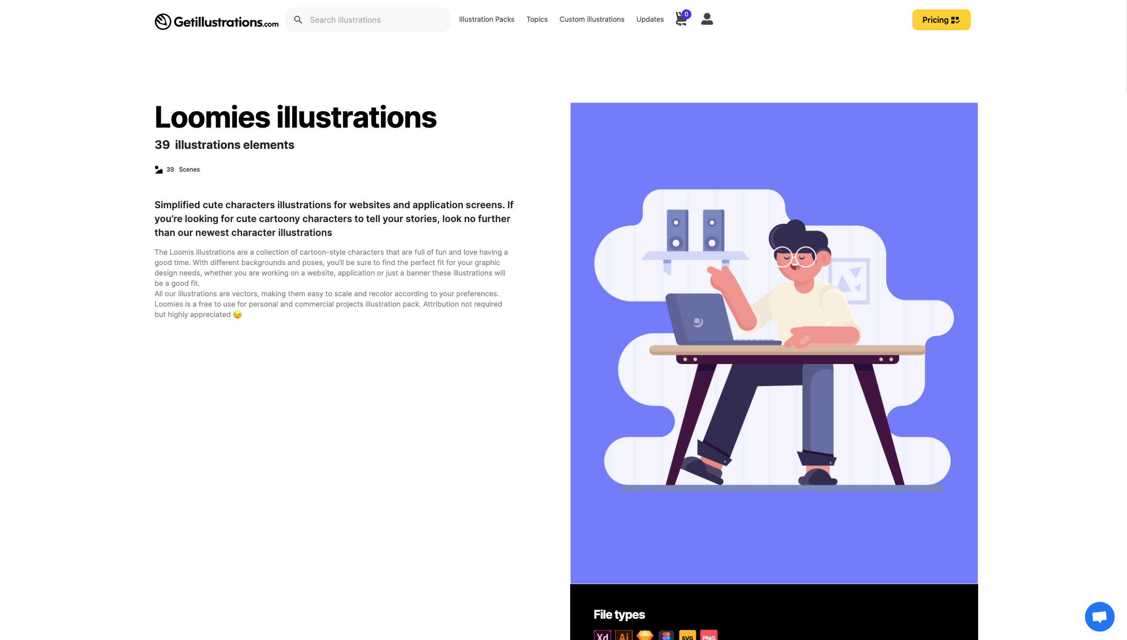 Loomies on Getillustrations