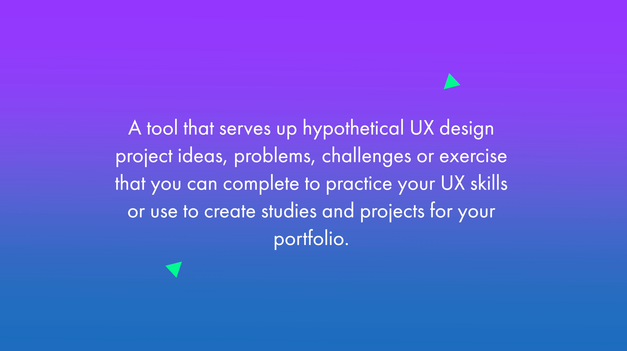 ux capstone project ideas