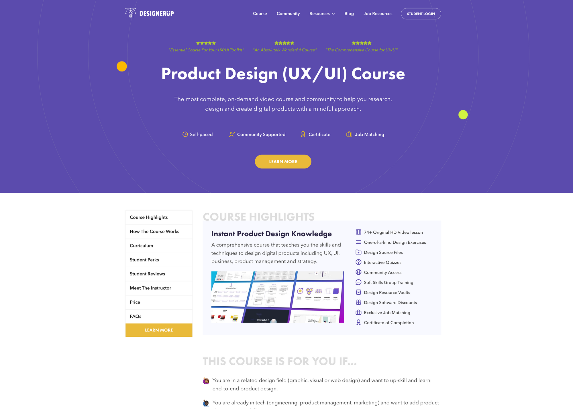 Event Platform web app UI Kits Design - MasterBundles