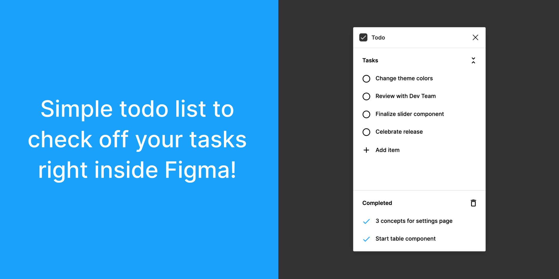 How To Add a Simple To-Do List or Checklist For Your Project Inside of Figma