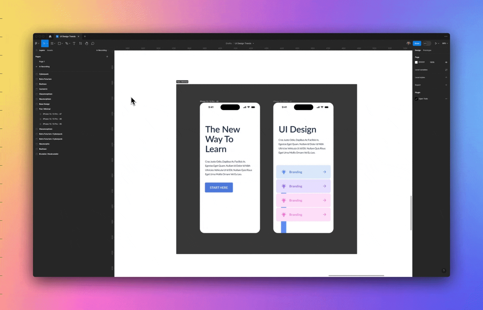 How To Add a Simple To-Do List or Checklist For Your Project Inside of Figma