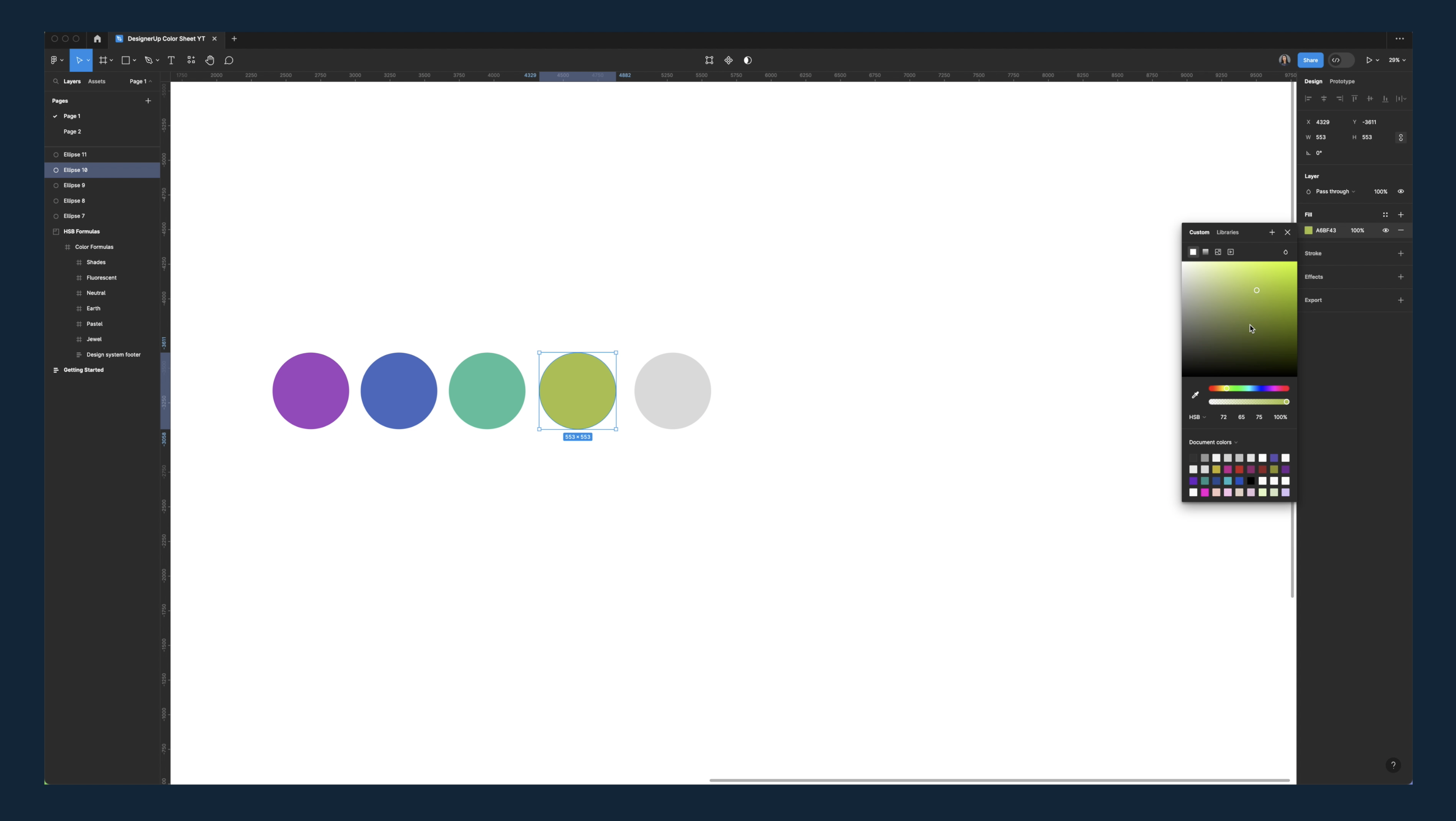 How To Pick Matching Color Palettes Every Time (No Plugins or Color Generators)