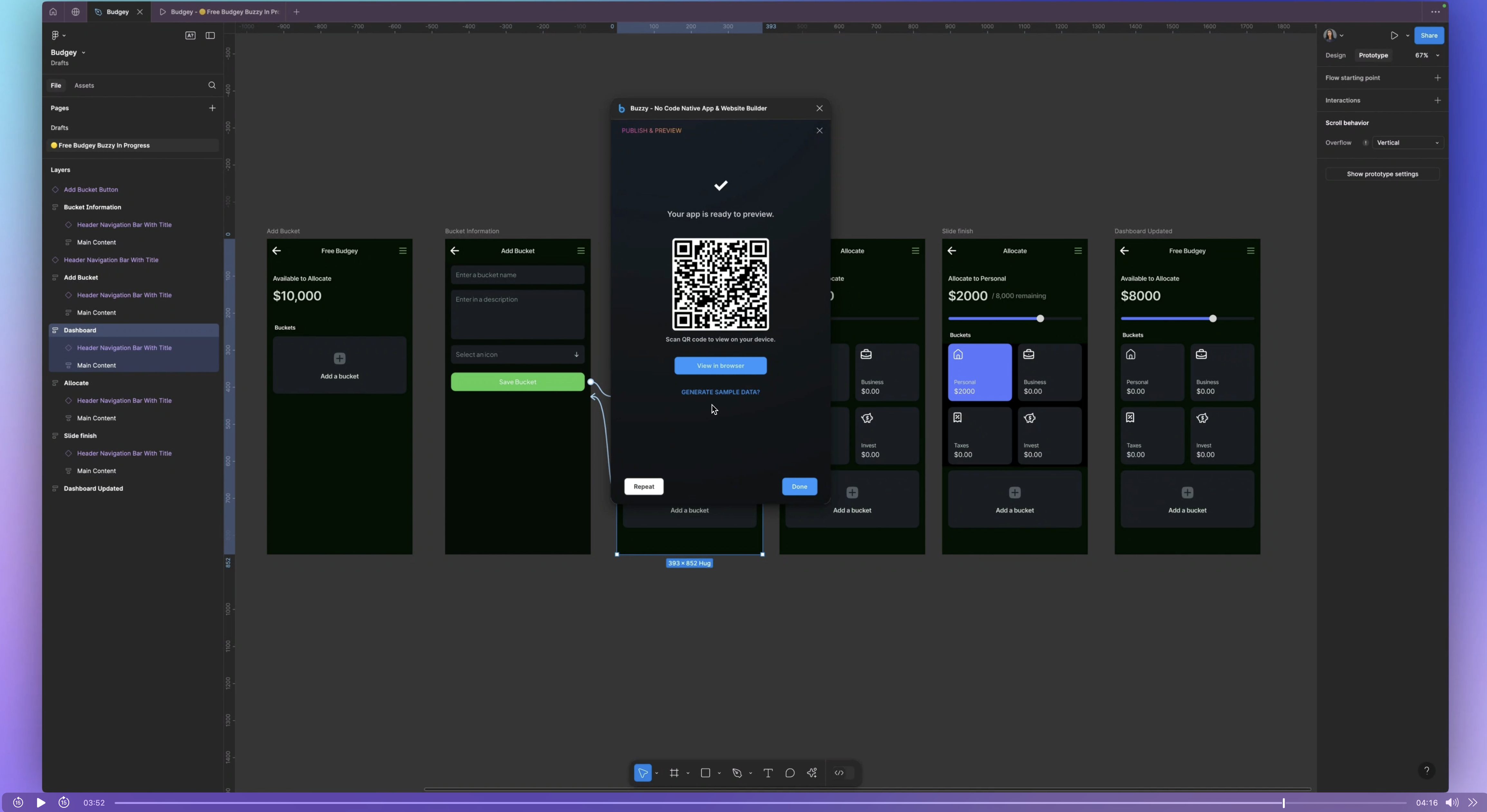 How to Design and Build a Real Working Mobile App in 48 hrs. (Using Figma AI + No Code)