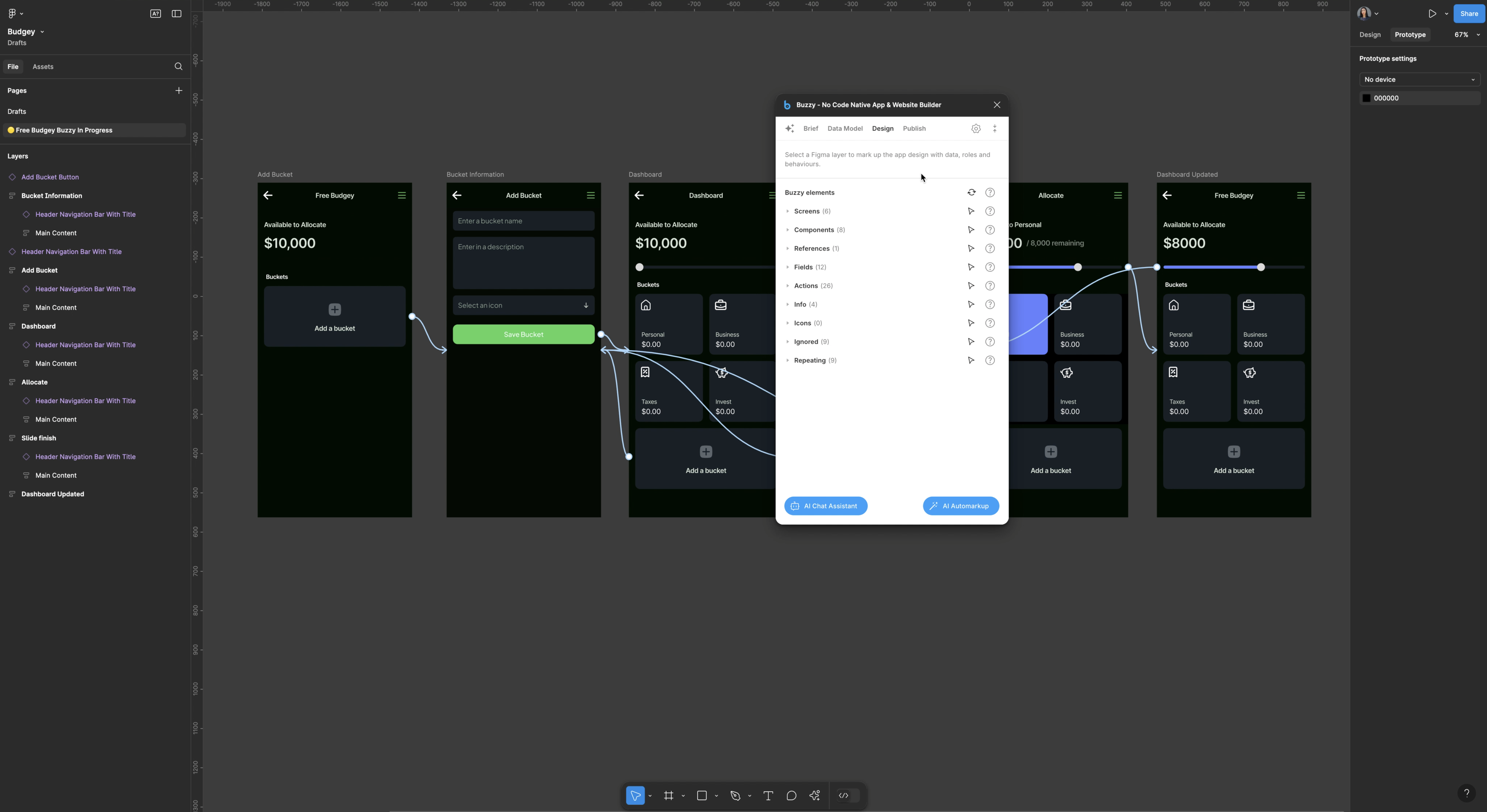 How to Design and Build a Real Working Mobile App in 48 hrs. (Using Figma AI + No Code)