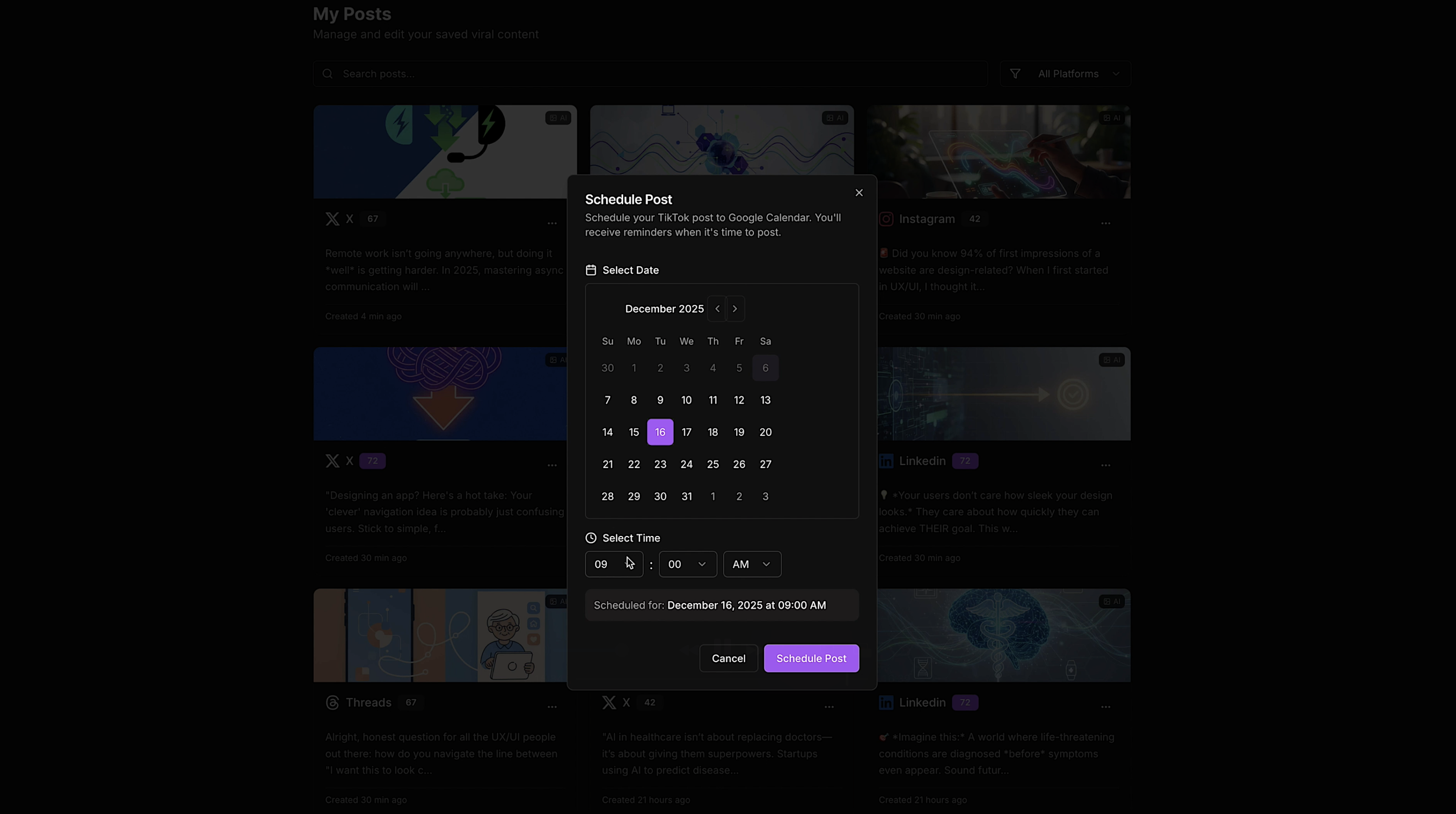Testing Google Calendar Integration