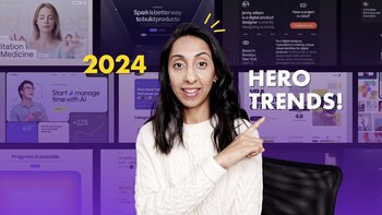 2024 Design Trends! | 5 Must Try Hero Layouts
