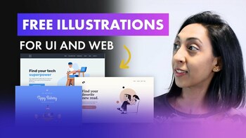 Free illustrations for UI Design and Websites