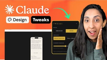 NEW Claude Design Hidden ‘Tweaks’ Properties!