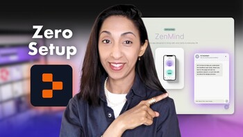 I built a full-stack AI app you can chat with in 1 hour! (Replit) 🤯